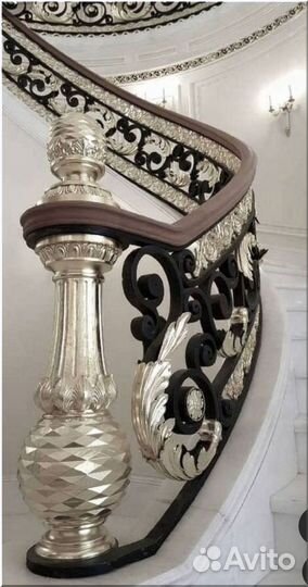 Кованые перила для лестниц