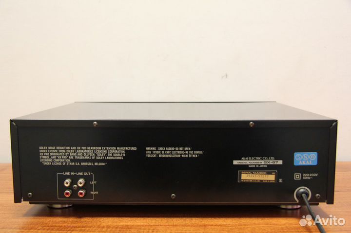 Кассетная дека Akai GX-67