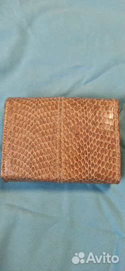 Кошелёк женский кобра натуральный