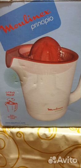 Соковыжималка для цитрусовых moulinex