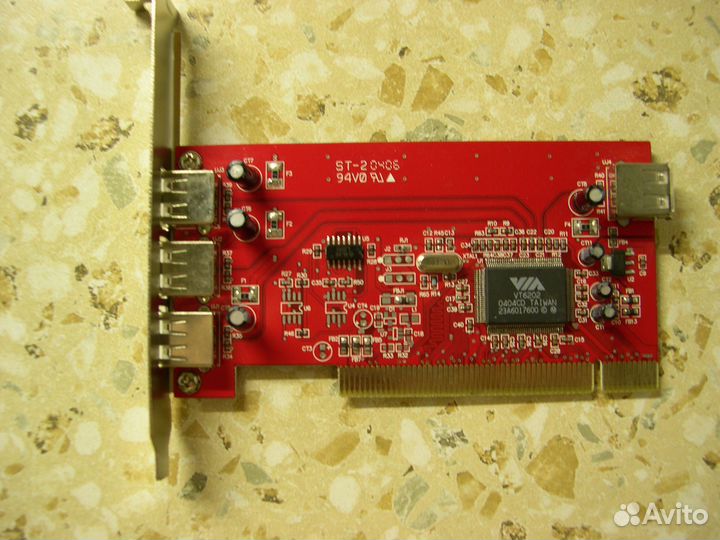 Контроллер адаптер карты PCI / USB