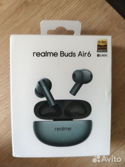 Беспроводные наушники realme Buds Air 6 новые