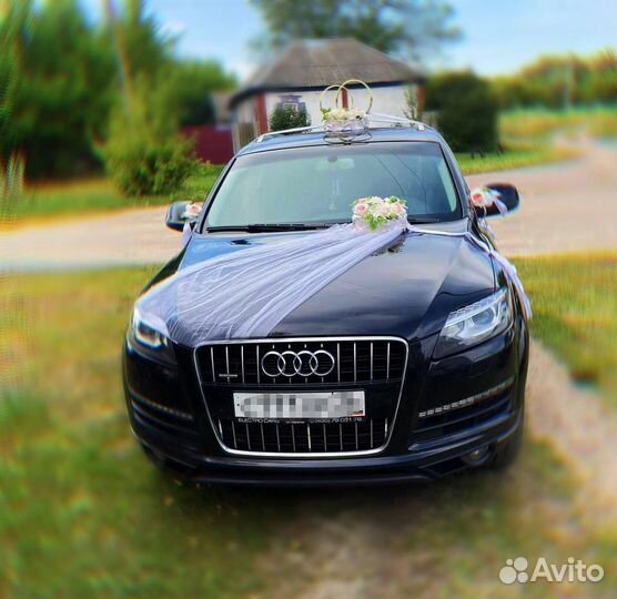 Свадебные украшения на авто (прокат)