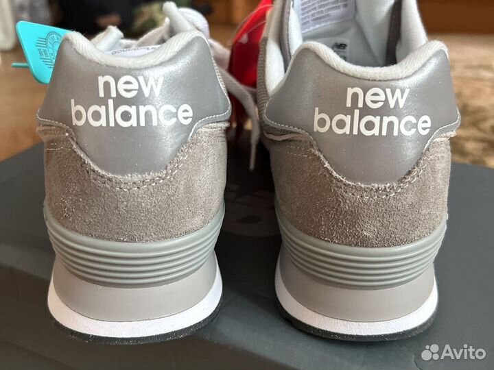 Кроссовки New balance 574 grey (серые)