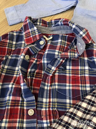 Рубашка H&M, Sfera, Bogi 98-104-110