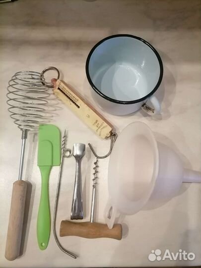 Кастрюля эмаль, нержавейка, кружки, дуршлаг