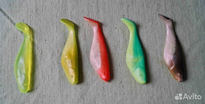 Виброхвосты Action Plastics 7,5 см