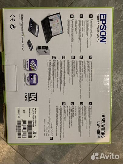 Термопринтер Epson LW-600P
