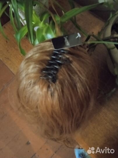 Хвост шиньон на крабе