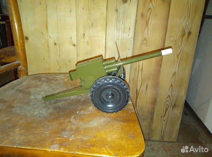 Игрушка из СССР. Пушка