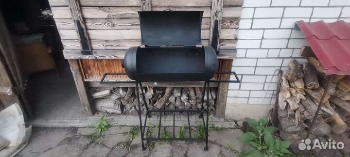 Мангал с крышей