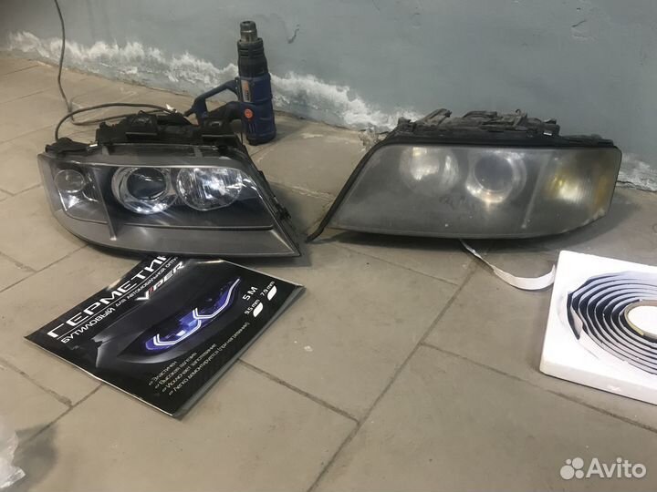 Ремонт и тюнинг фар, установка линз, дхо