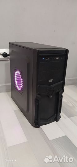 Корпус ATX + кулер 120мм