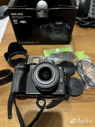 Беззеркальная камера panasonic lumix g7k