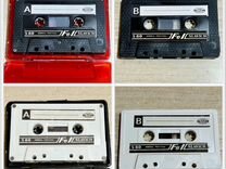 Аудиокассеты новые 60 минут в герметичных футлярах