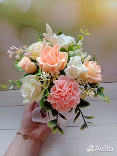 Мыло ручной работы букет