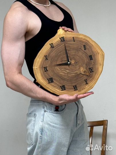 Часы настенные лофт