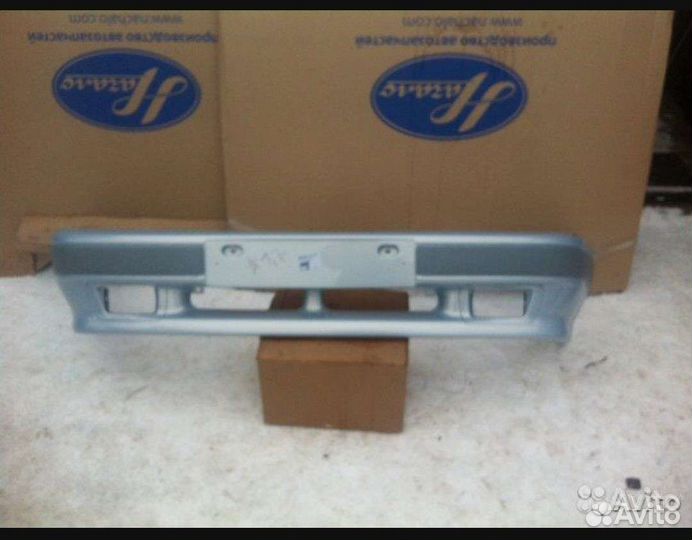 Бампер передний на ваз 2115 2114 снежная королева