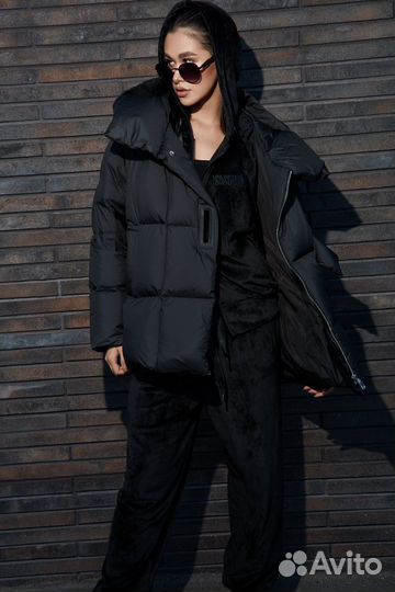 Пуховик модный легкий теплый