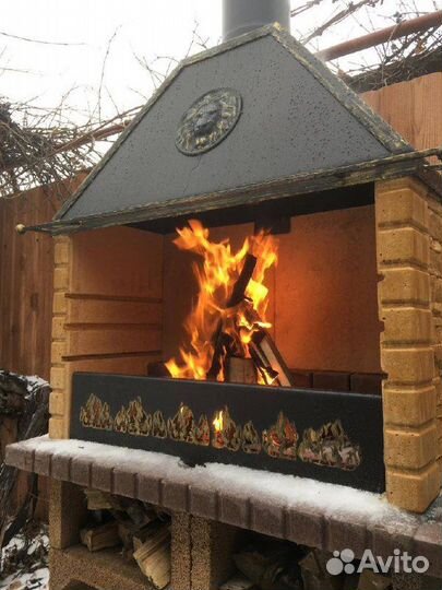 Печь под казан 