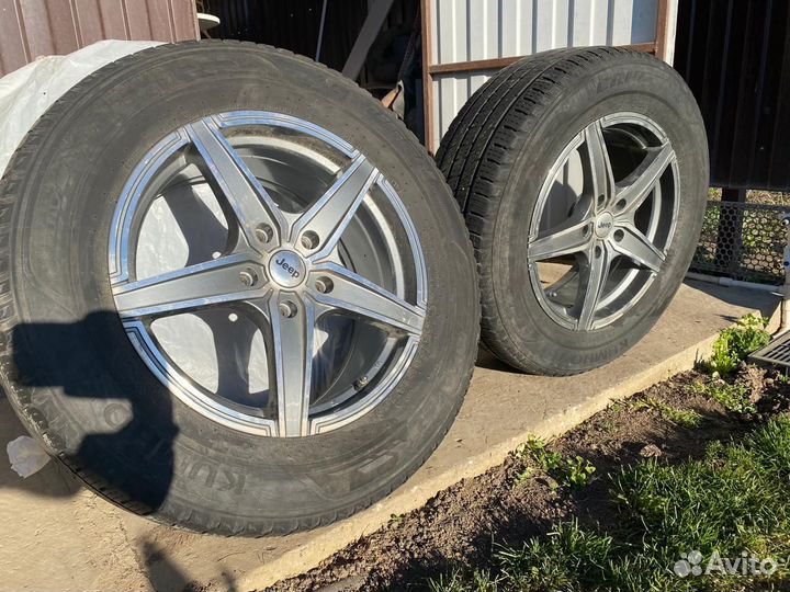 Литые диски с летней резиной R18