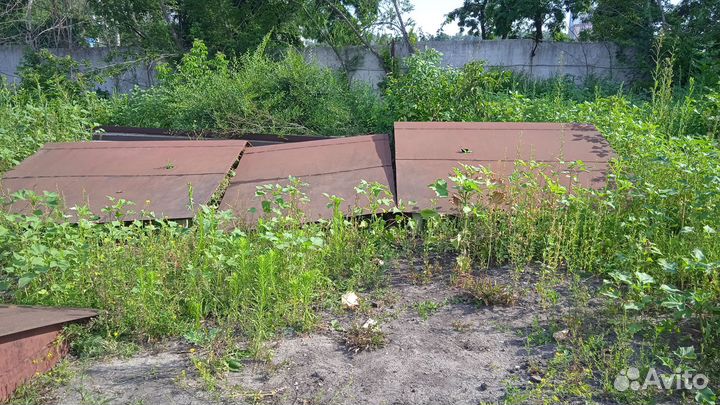 Крыша от металлического гаража