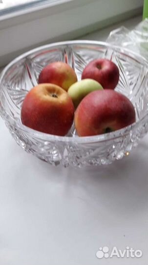 Ваза хрустальная