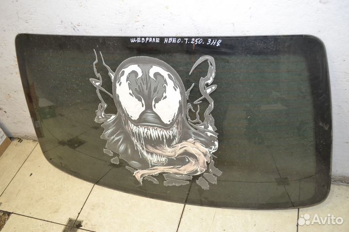 Стекло заднее Chevrolet Авео Т250