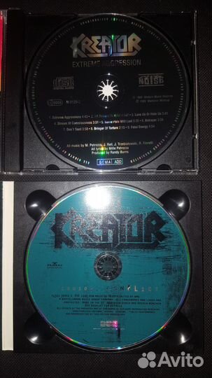 Kreator -Extreme Aggression CD Endless Pain фирм