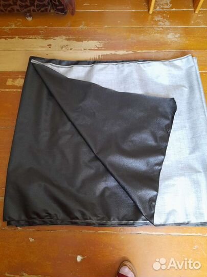 Дермонтин чёрного цвета