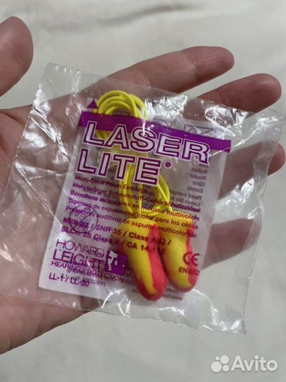 Беруши со шнурком для сна и работы в тишине