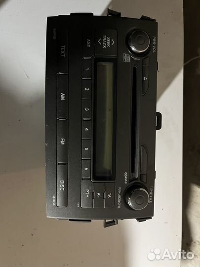 Автомагнитола штатная для тойты королы