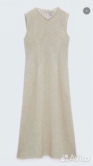 Платье Zara миди с биркой