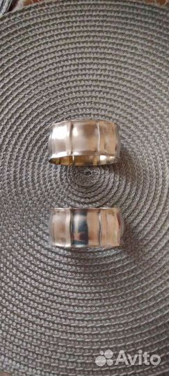 Антикварные кольца для салфеток. Англия