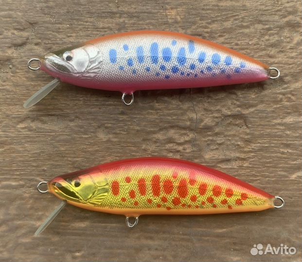 Форелевые воблеры ручной работы