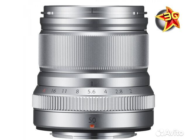 Объектив Fujifilm Fujinon XF 50mm f/2 R WR Silver