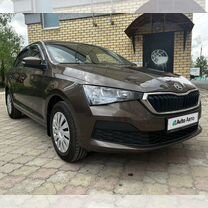 Skoda Rapid 1.6 AT, 2020, 55 911 км, с пробегом, цена 1 697 000 руб.