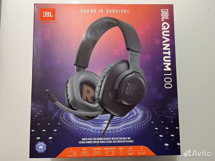 Jbl quantum 100
