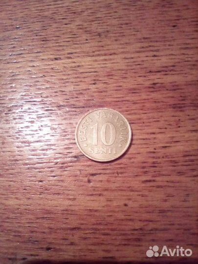 Монета 10 центов-1996 года