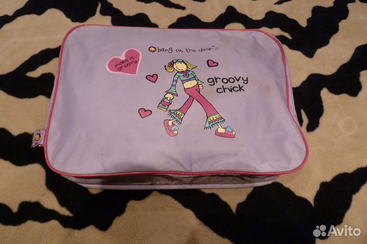 Модная розовая сумка для девочки