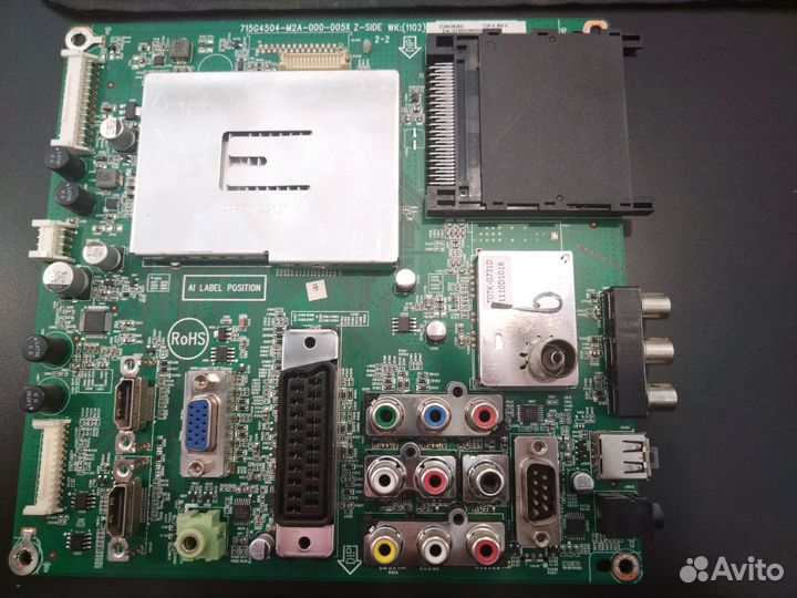 Main плата 715G4504-M2A-000 от тв sharp LC-22LE430