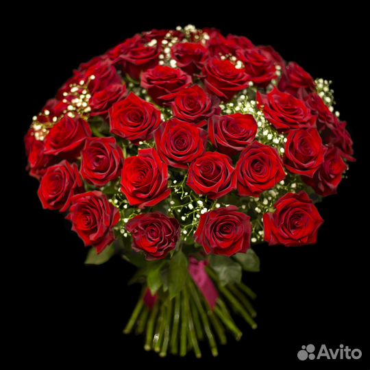 Букет из 65 роз Цветы Красноярск