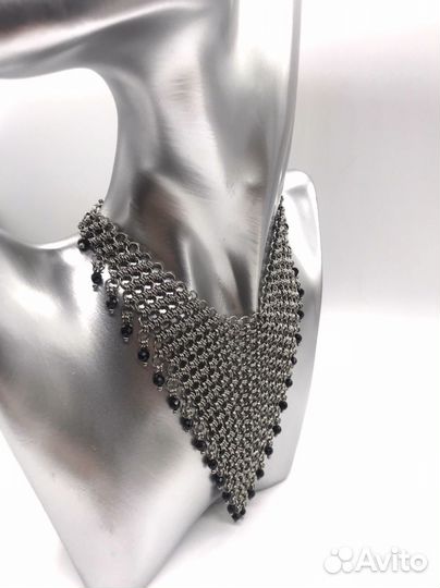 Колье чокер кольчуга