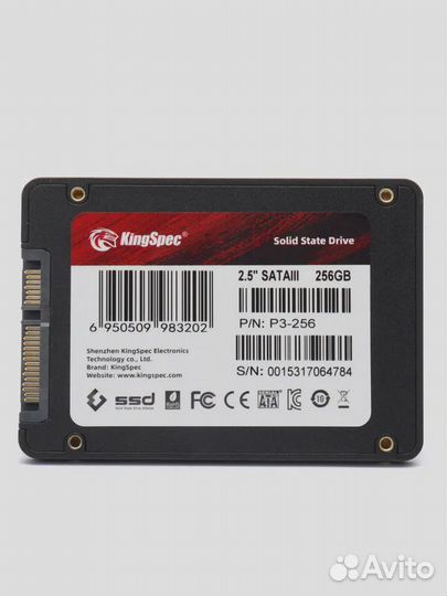 SSD 2.5 SATA KingSpec P3/256GB