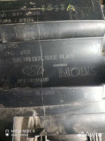 Фара правая Hyundai Solaris