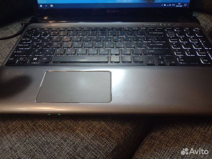 Sony vaio intel I5, 8GB озу, SSD+HDD