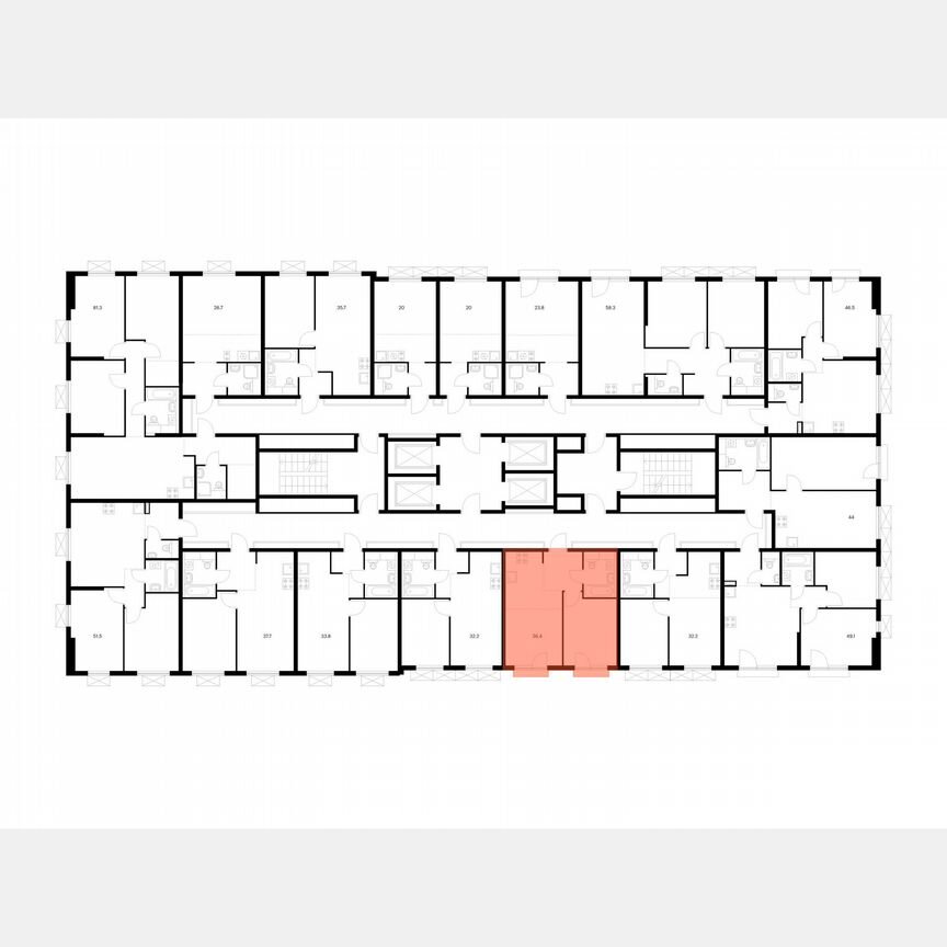 1-к. квартира, 36,4 м², 17/24 эт.