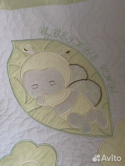 Детская кроватка с поперечным маятником