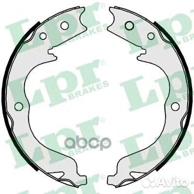 09860 Колодки ст.торм.mitsubishi outlander/peug