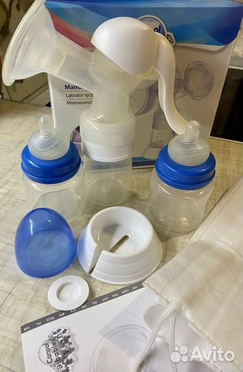 Молокоотсос ручной «Manual Breast Pump» + соски